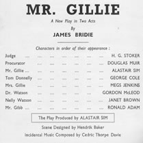Mr Gillie Cast